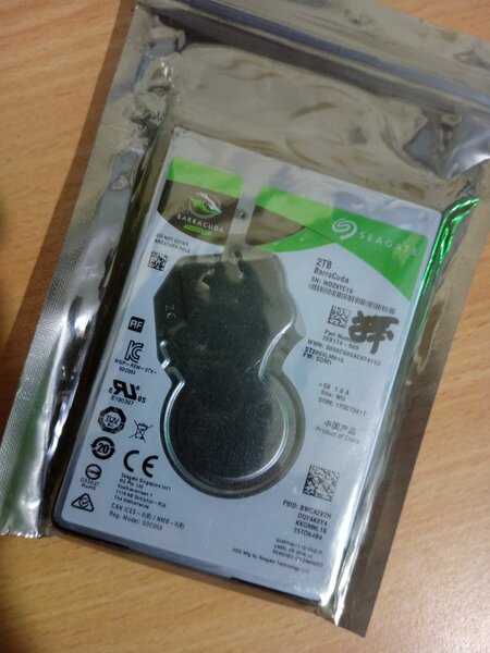 2TB HARD DRIVE