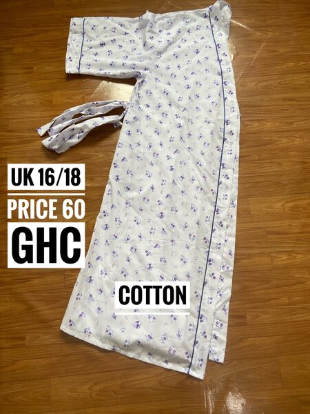 Cotton morning coat