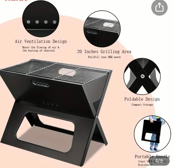 BARBECUE PLIABLE