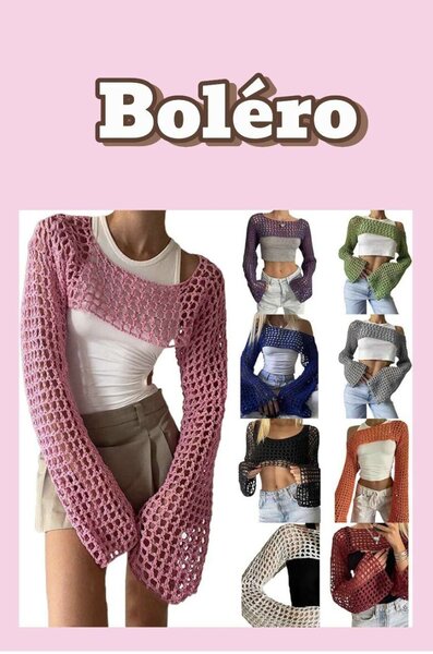 Boléro Tricot Éco-Friendly