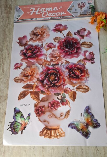 Autocollant fleur