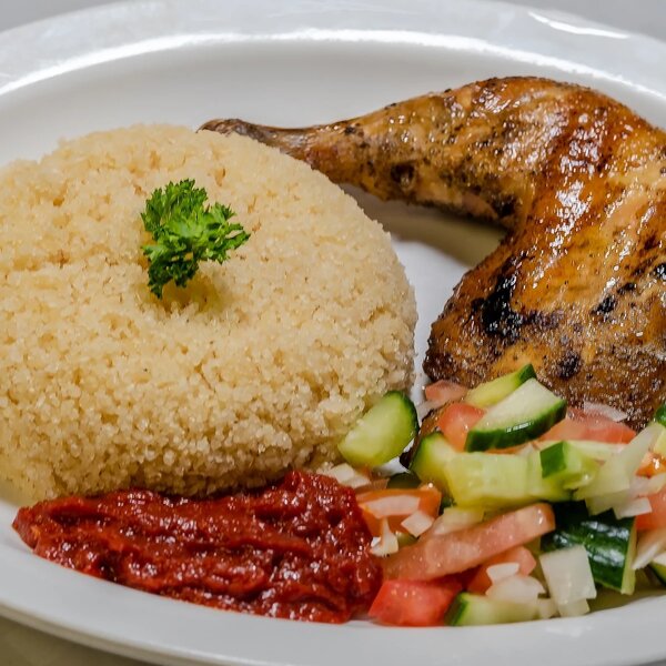 Assiette de Poulet Grillé
