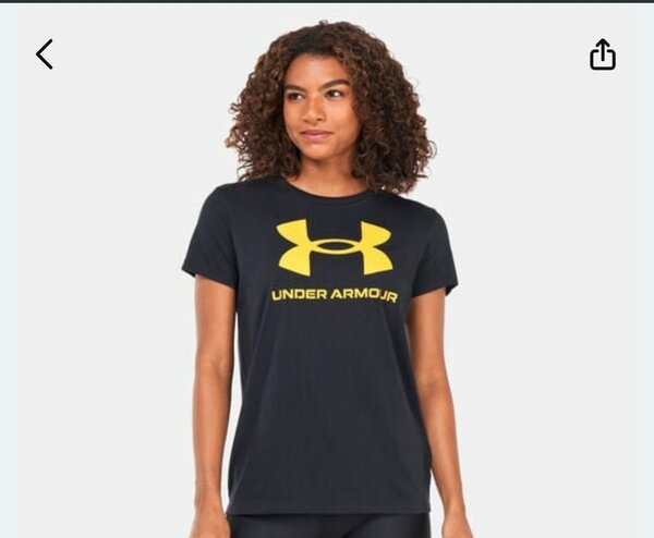 Women's sporty under armour tshirt