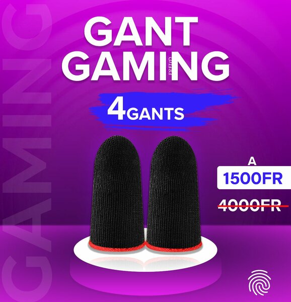 Gant pour écran tactile gaming