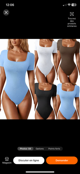 Body moulant femme