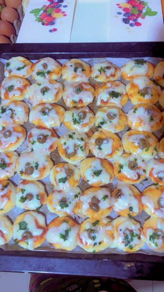 25 Mini Pizzas Maison
