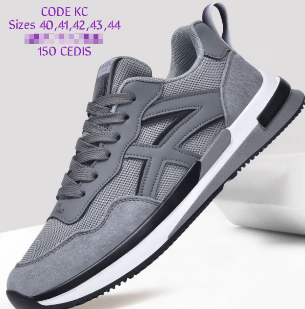 grey sneakers