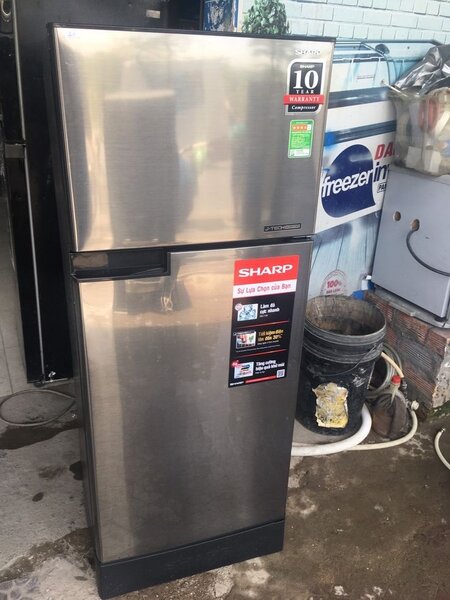 Double door fridge