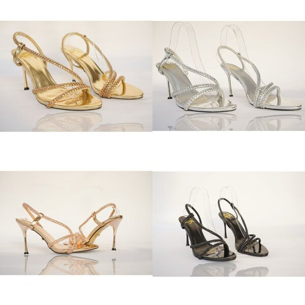 Gold heel