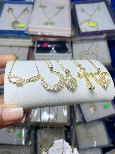 Infinity necklaces