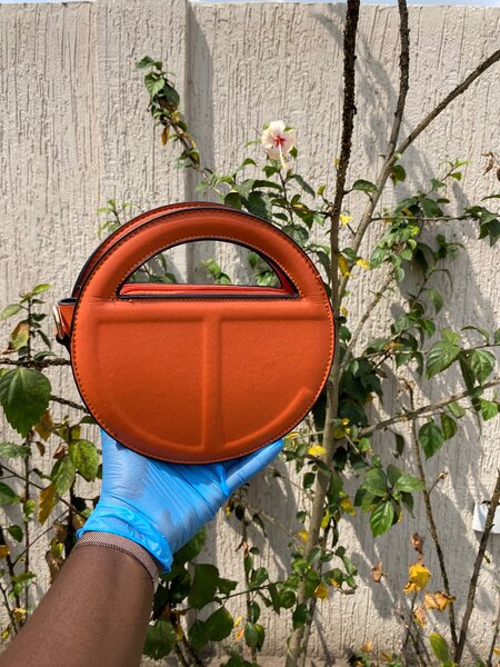 Orange Telfar Bag