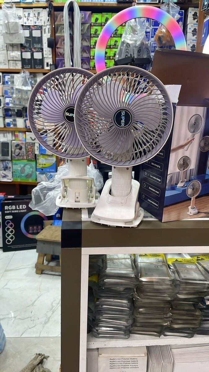 Ventilateur de table compact
