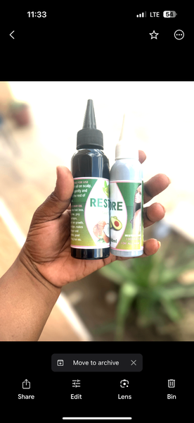 Restore hair oil
