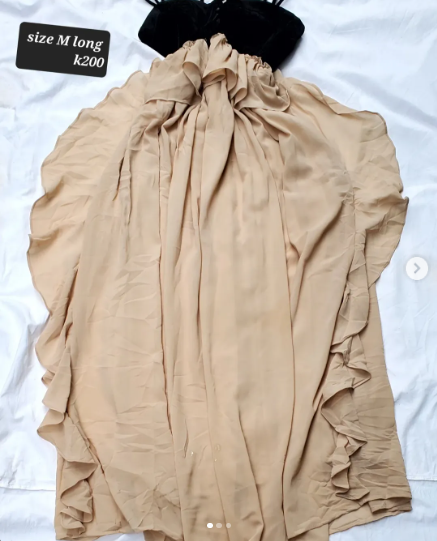 brown dress