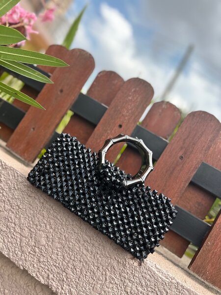 Beaded handbag
