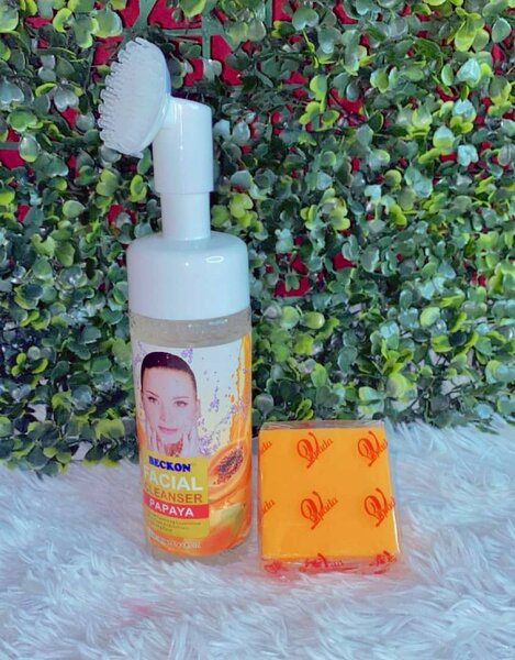 Délicieux nettoyant visage papaye
