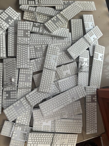 Apple USB Wired Keyboard / Numeric Keypad Silver original