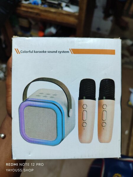 Colorful Karaoke Sound System