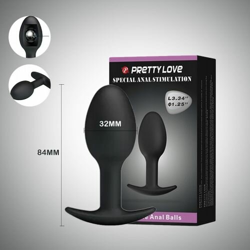 Plug Anal Avec Boule Vibrante