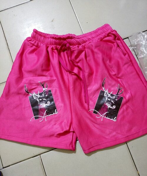 Shorts roses décontractés