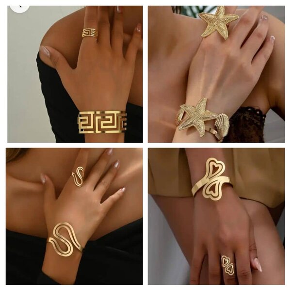 Bracelet et bague