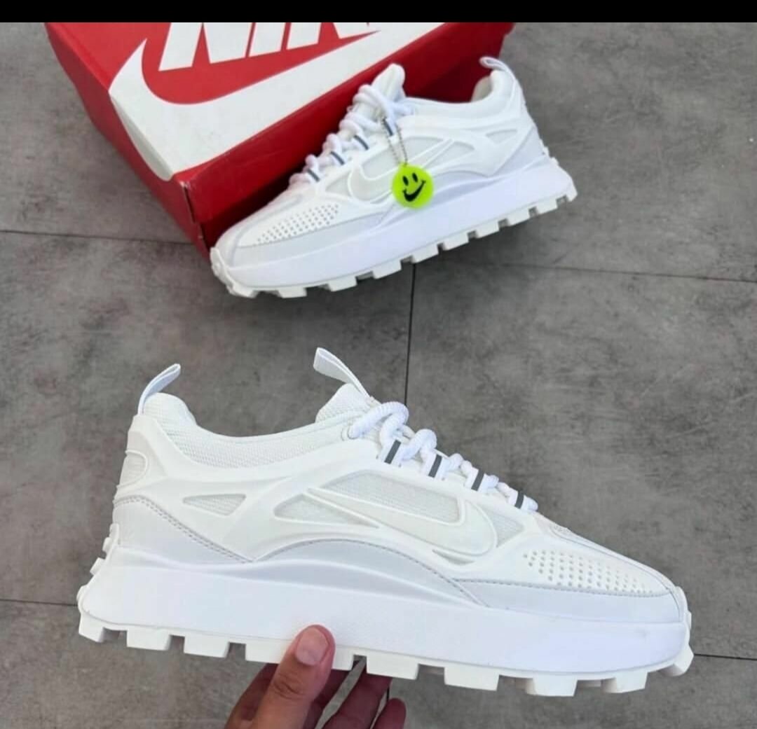 Baskets blanches en cuir