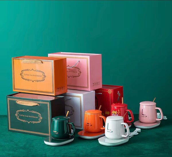 Tasse chauffante