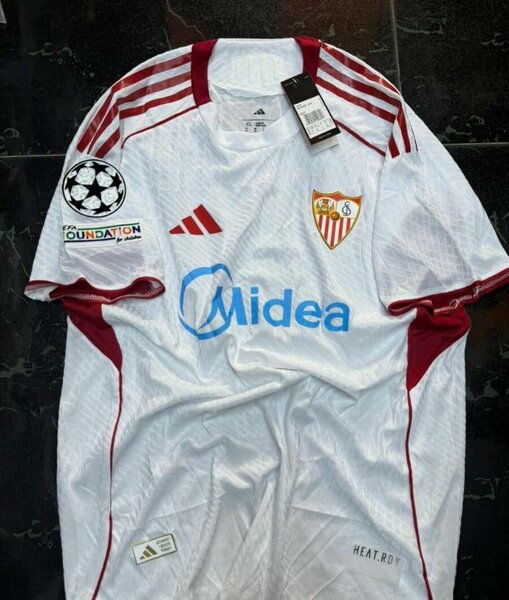 Maillot de football blanc Adidas