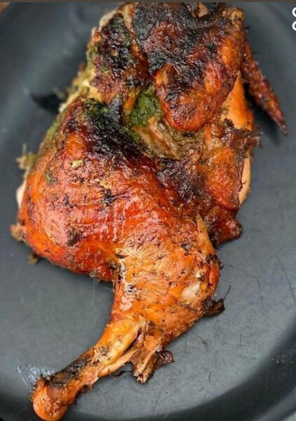 Poulet braisé 1/2