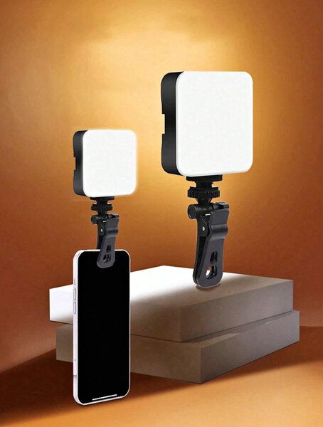 Lumière multicolore pour selfi