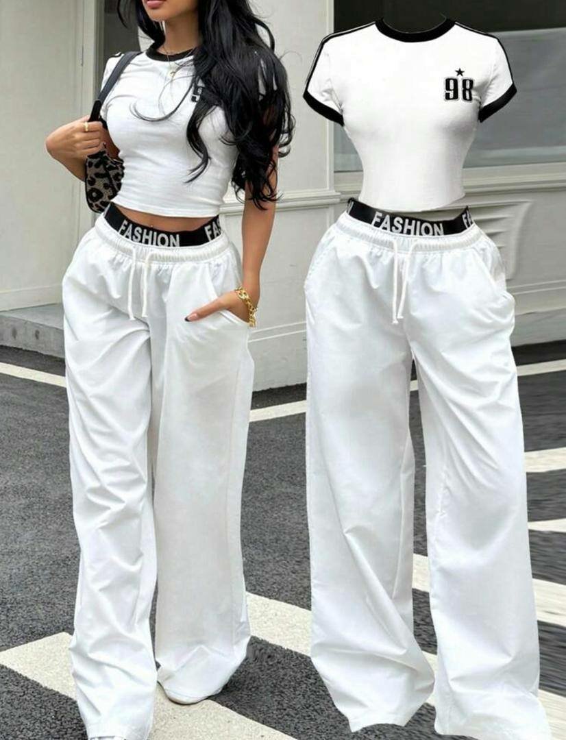 Pantalons larges tendance femme
