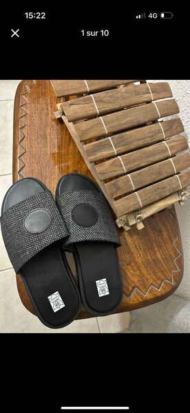 Sandales cuir homme