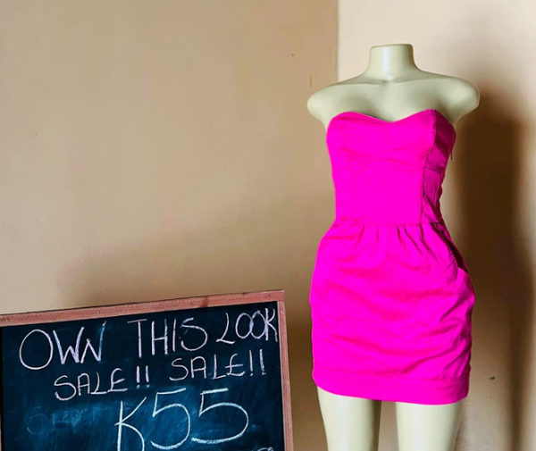Party dress purple