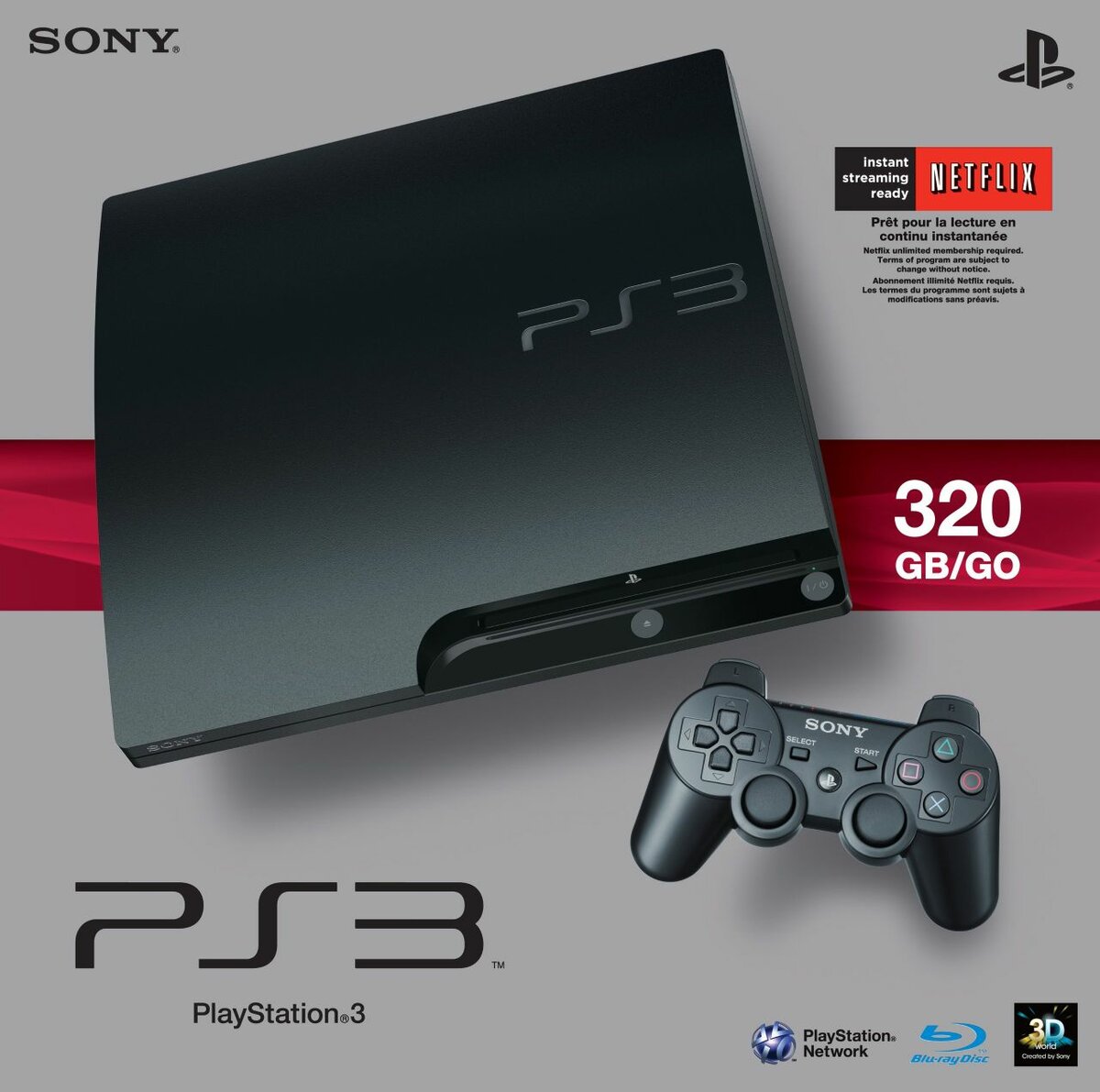 PS3 || PLAYSTATION 3, ONE PAD