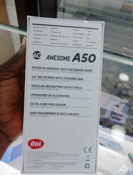 Smartphone Itel A50