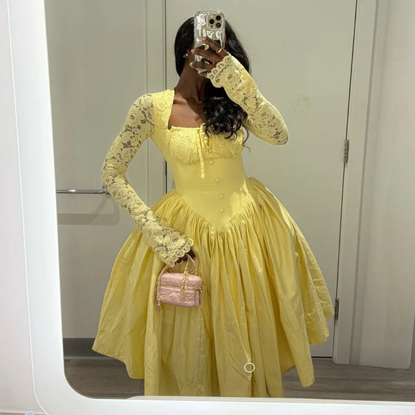 Robe en V