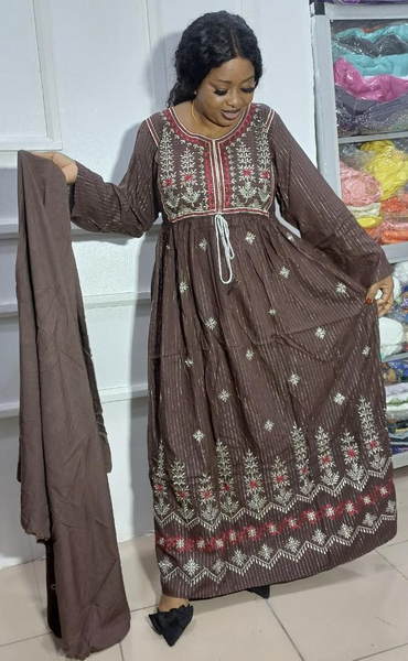 Boubou brun