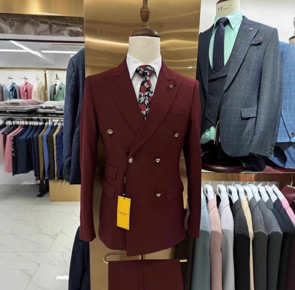 Breasted Suit
