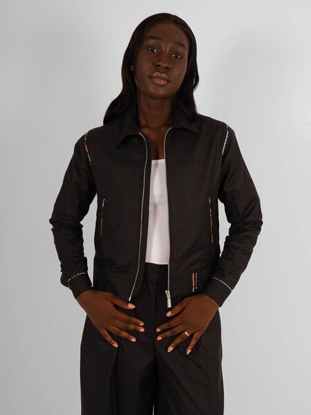 Veste noire Femme
