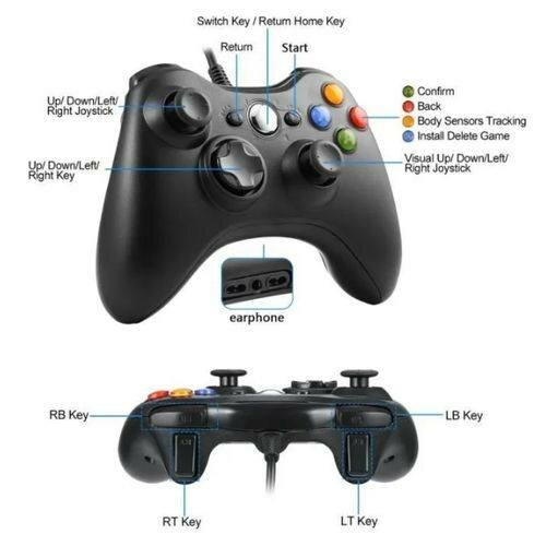 Manette Filaire XBOX360/ PC