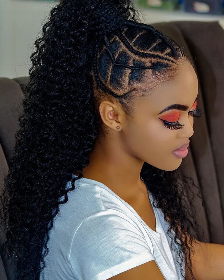 Postiche kinky curly