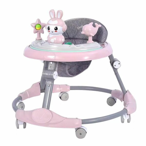 Marche bébé rose