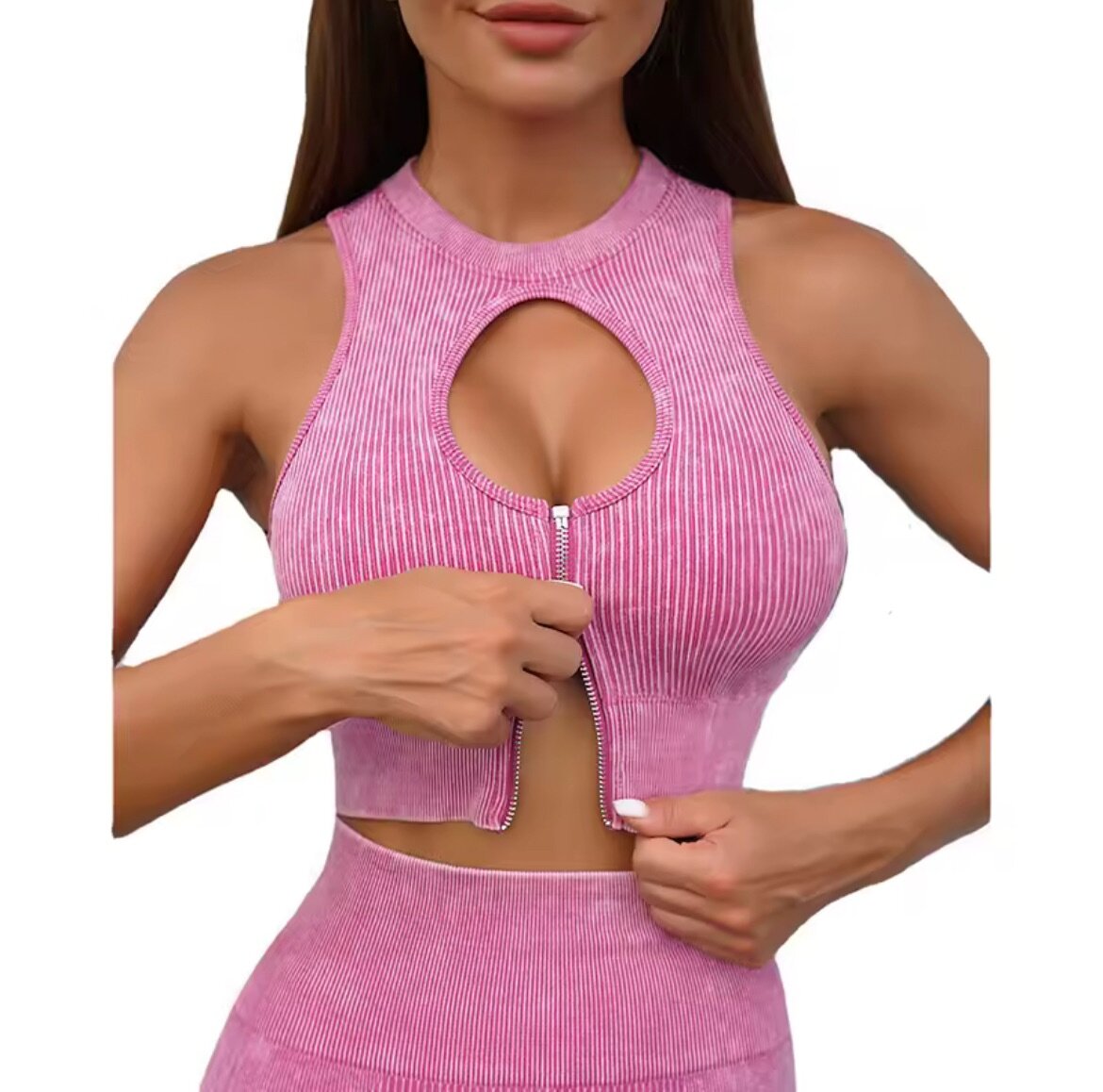 Top coloré en tricot pour femmes