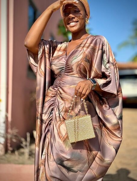 Sienna-Silk Boubou