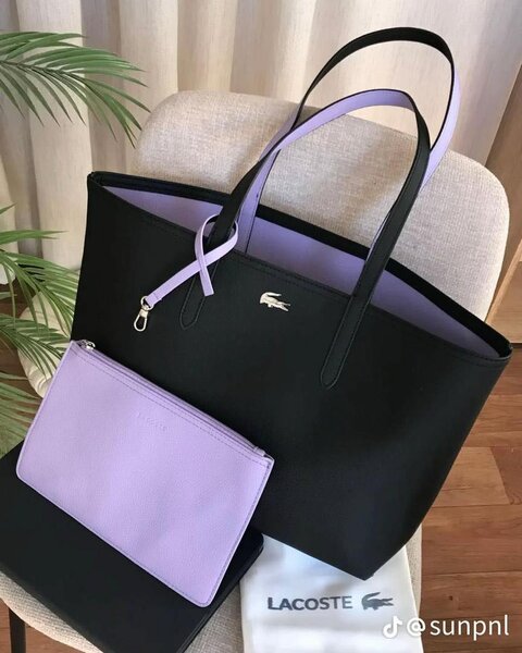 Sac cabas moderne Lacoste