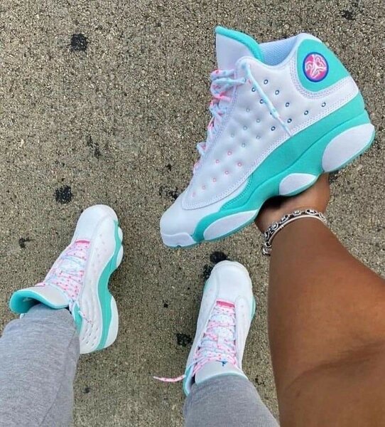 Sneakers colorées et élégantes