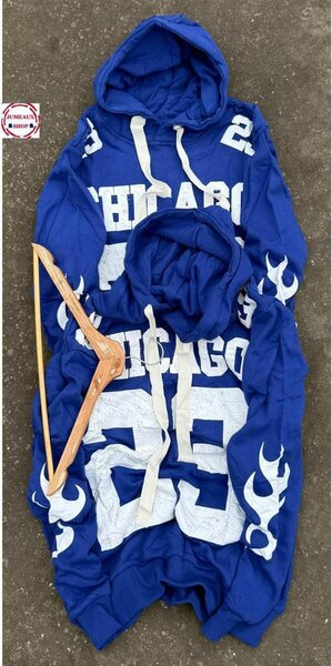 Hoodie Bleu Sport Chicago