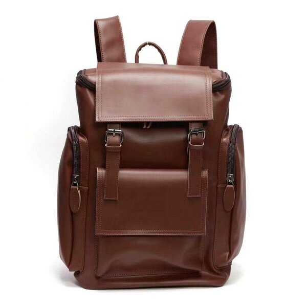 Leather backpacks