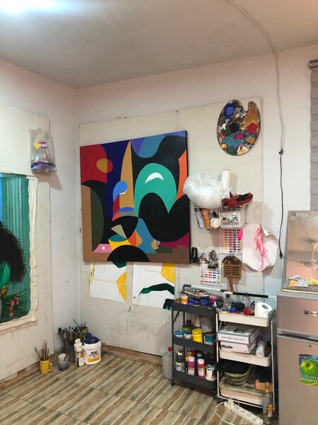 Abstract painting