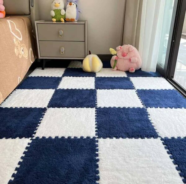 Tapis Puzzle Doux pour Enfants